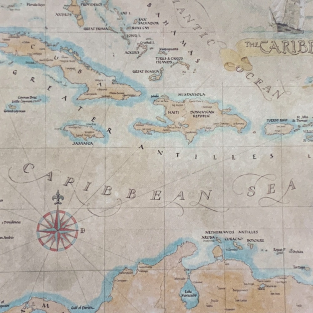 🆕 Caribbean Map - Picture 6 of 10